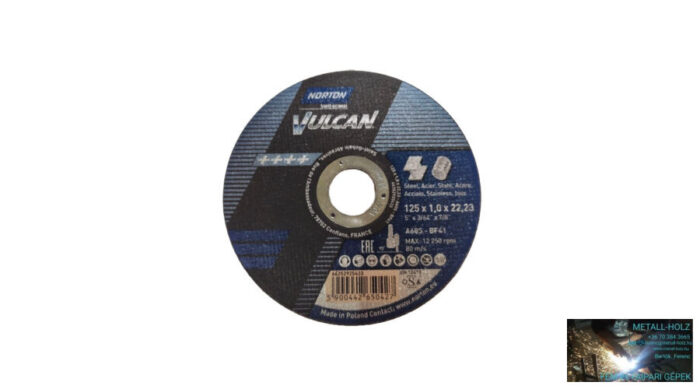 125x1 A60S-BF41 NortonVul Norton Vulkan 2in1 vágókorong Norton 35010131 - Image 1