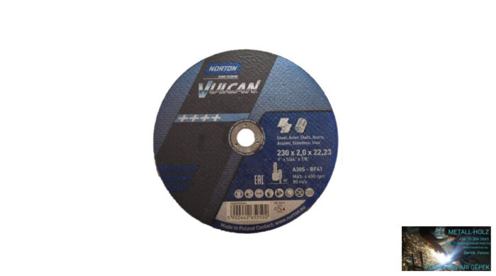 230x2,0 A30S-BF NortonVul Norton Vulkan 2in1 vágókorong Norton 35010147 - Image 1