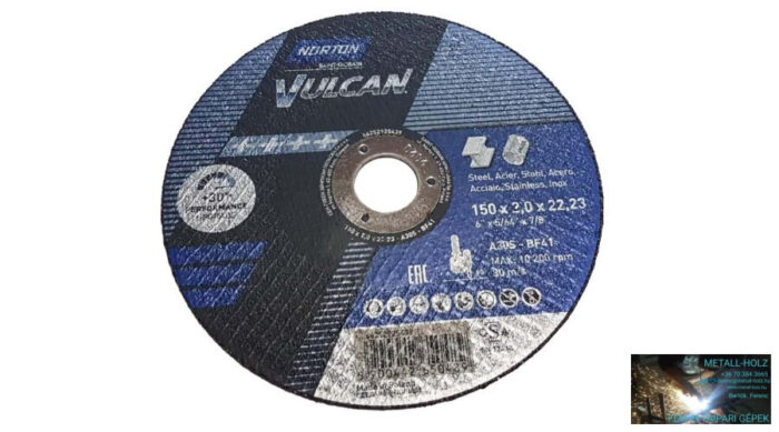 150x2 A60S-BF41 NortonVul Norton Vulkan 2in1 vágókorong Norton 35010187 - Image 1