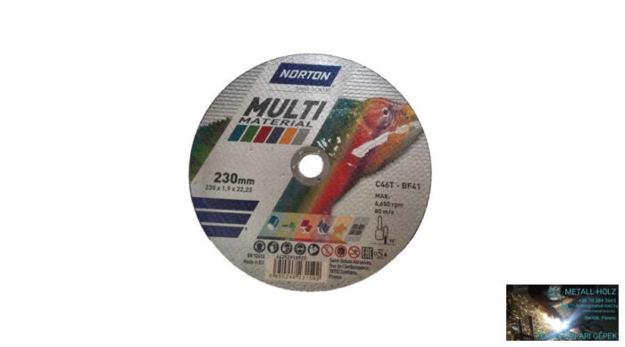 230x1,9 C46T Multi-P Norton vágókorongok 115-230mm Norton (Akciós) 35010204 - Image 1