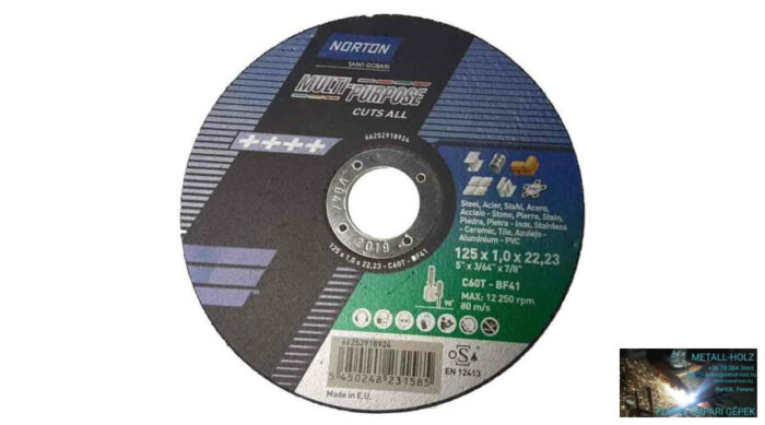 35010242 125x2,5 A24EX vágó.egyenes Kl vágókorongok 115-230mm Klingspor 35010242 - Image 1