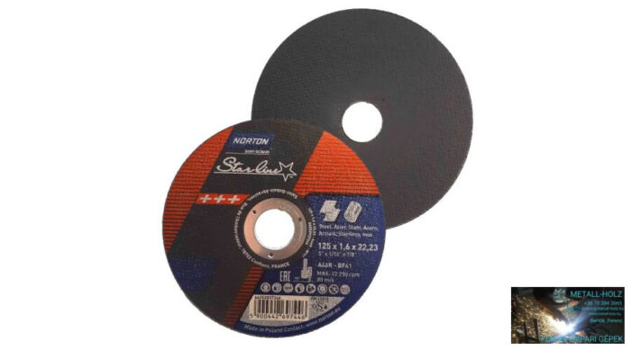 35010316 125x1,6 A60R-BF41 Norton StarLine Norton Starline 2in1 vágókorongok Norton 35010316 - Image 1