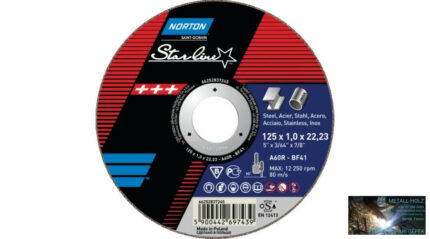125x1,6x22,2 A346 EXTRA Klingspor Egyéb 2in1 vágókorong Norton 35010320