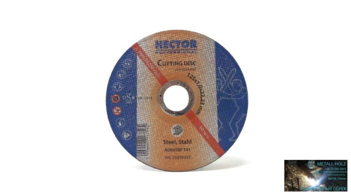 Hector 125x1,0 mm vágókorong Steel/Acél - Image 1