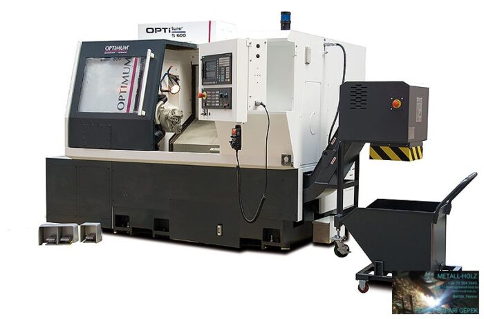 Esztergagép OPTIturn S600 CNC (500x460mm, 12kW) Siemens 828D Basic T - Image 1