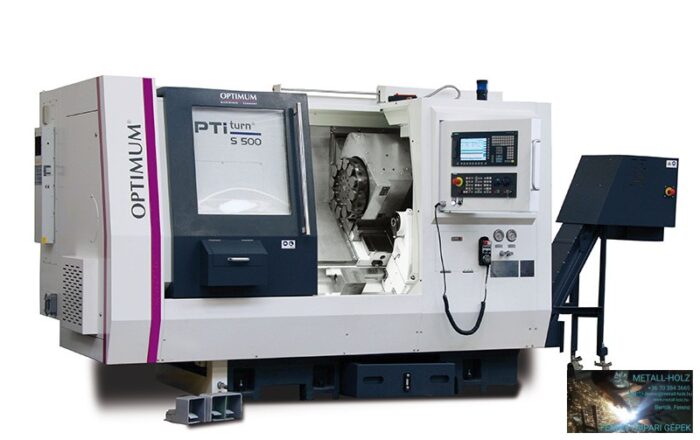 3515150 Esztergagép OPTIturn S500 CNC (485x750mm, 17kW) Siemens 828D VDI40/12poz. - Image 1
