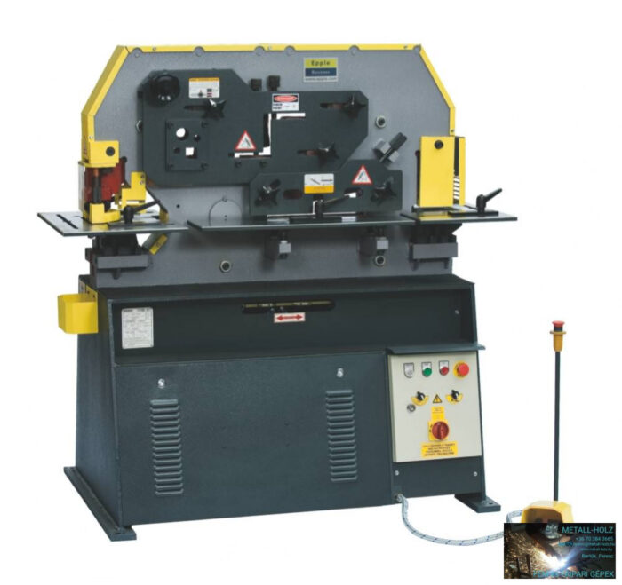 353_0045 E-HPS 45 PREMIUM-Line Kombinált hidraulikus profilú acél ollók 45 tonnás lyukasztóerővel - Image 1