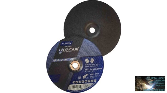 36010112 230x6,4 A30SBF fém Vulcan Nor Norton Vulkan tisztítókorong Norton 36010112 - Image 1