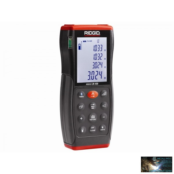 36813 RIDGID micro LM-400 - Korszerű lézeres távolságmérő - Image 1