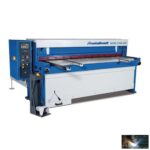 Motoros fémlemez olló  MTBS 2100-40 B NC vezérlésű hátszeletekkel