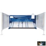 Motoros fémlemez olló  MTBS 2100-40 B NC vezérlésű hátszeletekkel - Image 2