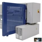 Motoros fémlemez olló  MTBS 1350-30 T NC vezérlésű hátrögzítővel, első és hátsó kilökéssel és kézi résbeállítással - Image 3