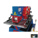 Hidraulikus szekcionált acélolló / lyukasztógép  HPS 40S profilvágó gép - Image 4