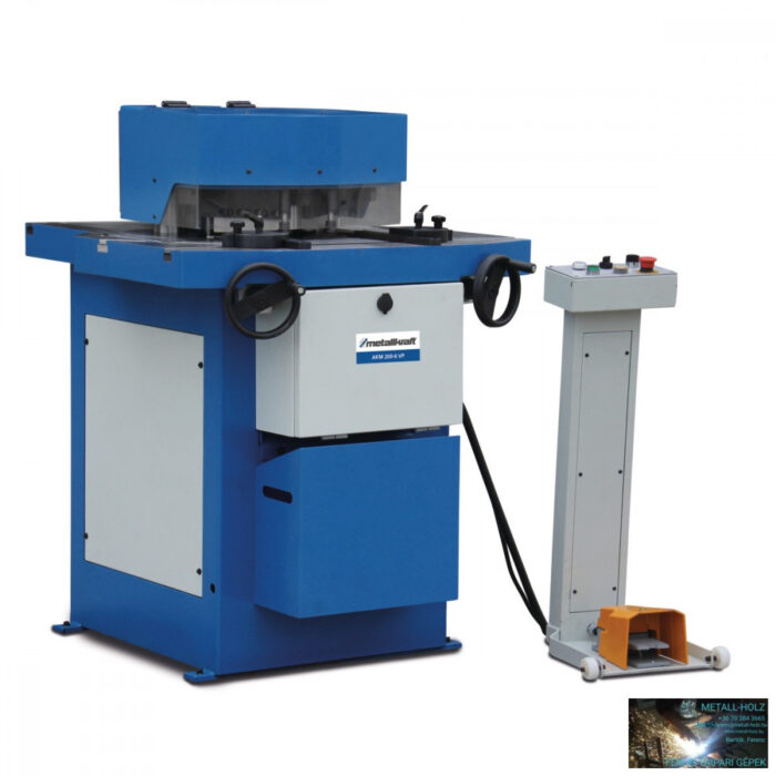 Vágógép lyukasztóállomással  AKM 200-6 VP Sarokkicsípő gép - Image 1