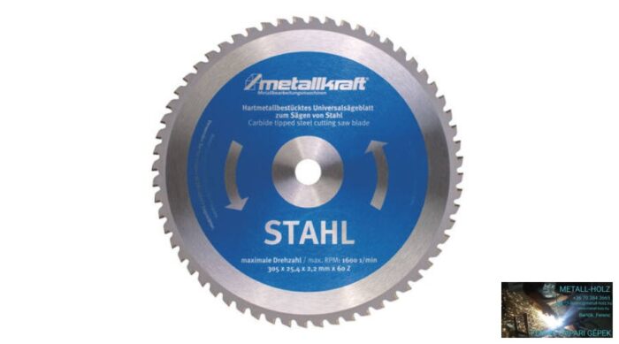 3853051 körfűrésztárcsa acélhoz 305 x 2.4 x 25.4 mm T60 - Image 1