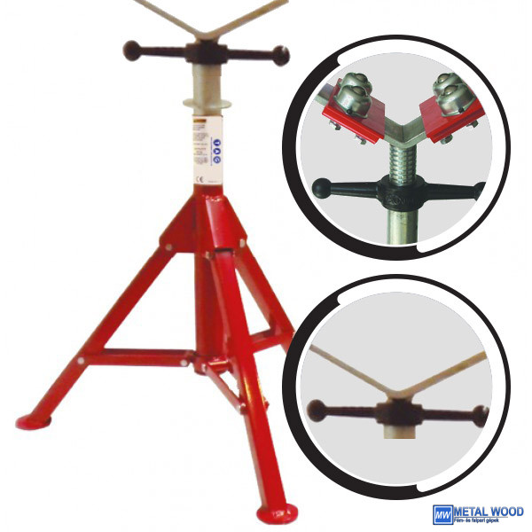 3900-90000 TAG TriStand - modell TFS301 + V alakú csőtartó fej (TVH300) + golyóscsapágyas csőtartó fej (BTH300SS) - Image 1