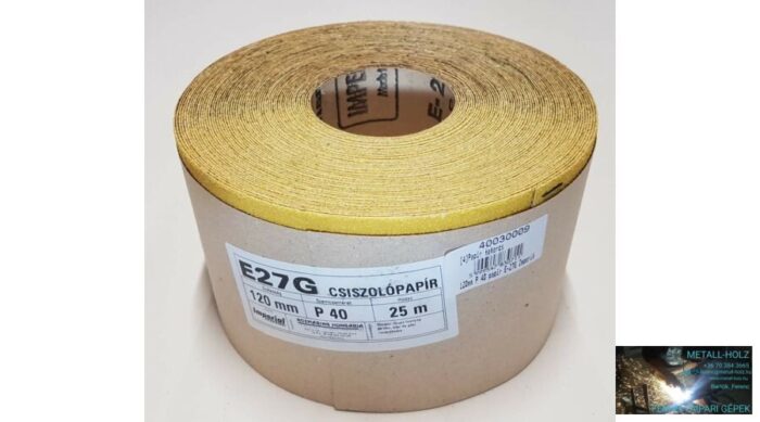 120mm P 40 papír E-27G Imperiá Papír tekercs Imperial 40030009 - Image 1