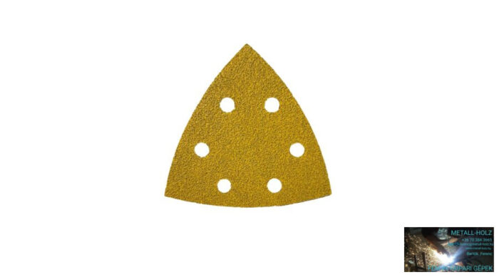 109x94mm P150 6lyuk Polig. SIA Sia tépőzáras csiszoló Sia 40050083 - Image 1