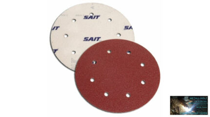 125mm P120 3S tépőz.Sait Sait tépőzáras csiszoló Sait 40050128