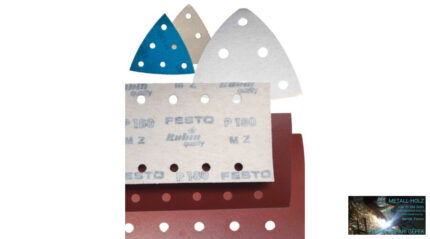 80x133/8 P120 Rubin-fa tz.FES Festo tépőzáras csiszoló (Akciós) 40050240