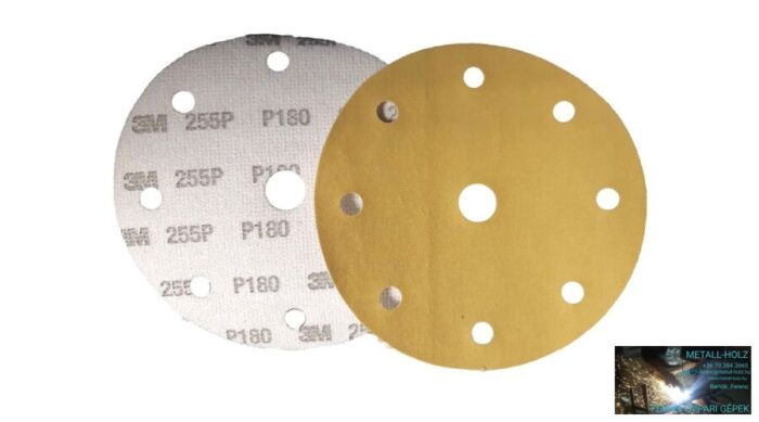 150mm P180 9xD120 3M255P 3M 3M tépőzáras csiszoló 3M (Akciós) 40050306 - Image 1