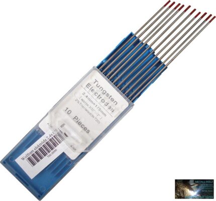WOLFRAM ELEKTRÓDA 175X3,2MM PIROS