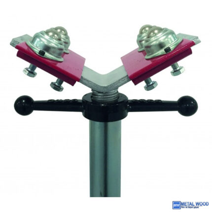 TAG TriStand fix háromlábú csőtartó állvány - modell TPS300 + V alakú csőtartó fej (TVH300) + golyóscsapágyas csőtartó fej (BTH300SS)