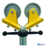 TAG TriStand fix háromlábú csőtartó állvány - modell TPS300 + V alakú csőtartó fej (TVH300) - Image 5