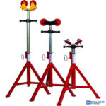 TAG TriStand fix háromlábú csőtartó állvány - modell TPS300 + V alakú csőtartó fej (TVH300) - Image 6