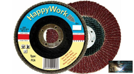 125x22,2 27 Lam A 40 HappyW HappyWork korund lamellástárcsa Happy Work 41010123