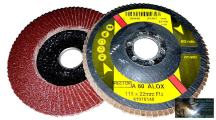 115x22,2 28 Lam A 80 Fla Hec Hector korund lamellástárcsa Hector 41010147