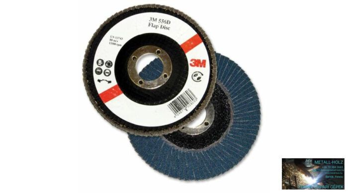 41010215 180x22,2 27 Lam Z 80 556D 3M 3M inox lamellástárcsa 3M 41010215 - Image 1