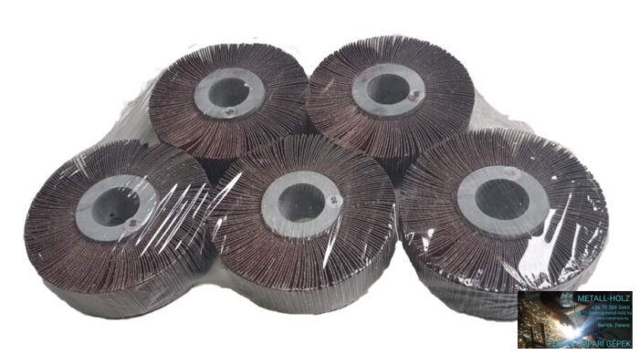 41050034 100x30x25 A 80 RLF saturn FG Furatos lamelláskorong csak vászon (szaturn) Fast Grinder 41050034 - Image 1