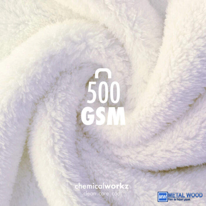 ChemicalWorkz Szegélymentes Prémium Törlőkendő 500GSM 40×40 Fehér - Image 4