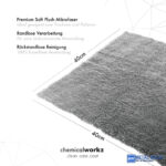 ChemicalWorkz Szegélymentes Puha Prémium Törlőkendő 500GSM 40×40 Szürke - Image 2