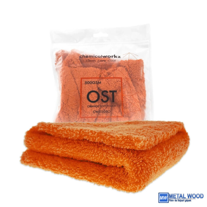 ChemicalWorkz Szegélymentes Prémium Törlőkendő 500GSM 40×40 Narancs - Image 1