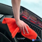 ChemicalWorkz Szegélymentes Prémium Törlőkendő 500GSM 40×40 Narancs - Image 5