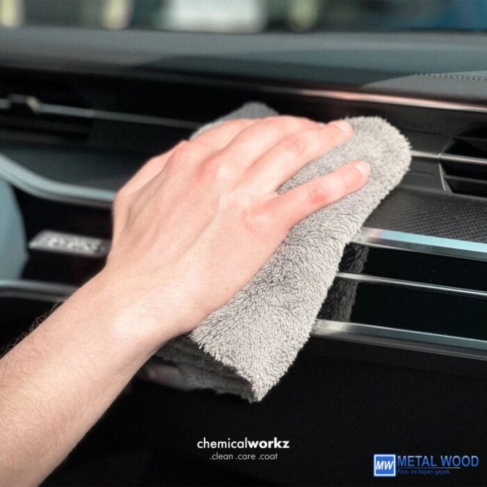 Chemicalworkz Szegélymentes Puha Törlőkendő 600GSM 40×40 Szürke - Image 6