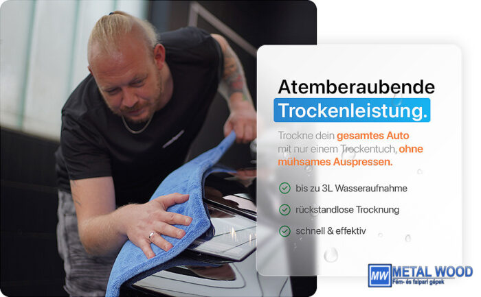 Chemicalworkz Szárítókendő Prémium 1400GSM 40x40 Blue Shark Twisted - Image 7