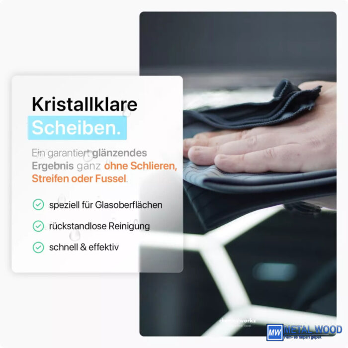 ChemicalWorkz Üvegtörlő Szénszálas Prémium 360GSM 40×40 5db - Image 2