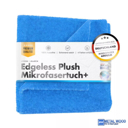 Chemicalworkz Szegélymentes Törlőkendő 600GSM Kék 40×40cm Edgeless Plush Towel