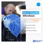 Chemicalworkz Mosókesztyű Kék Chenille - Image 3