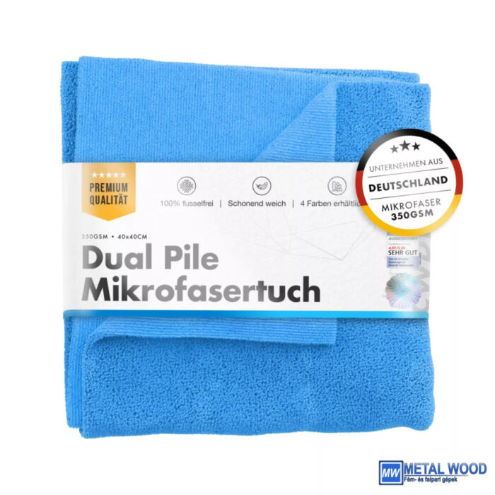 Chemicalworkz Univerzális kendő 350GSM Kék 40×40cm Dual Pile Towel - Image 1