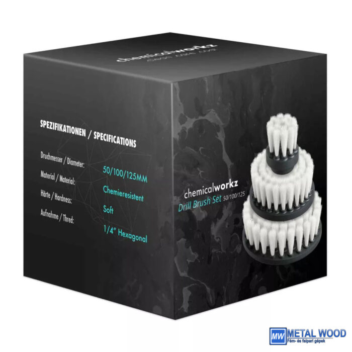 4251651844871 Chemicalworkz Forgókefe Készlet 3db - Image 1