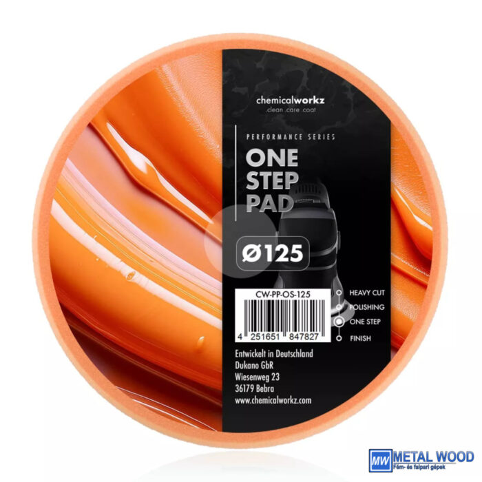 Chemicalworkz One Step 125 mm Polírozókorong - Image 1