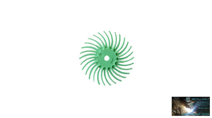 43100010 19mm Rad.Bri.Brush1MIC VZöld3M Sünkefe-Radial Bristle Brush -3M BB-ZB 3M 43100010 - Image 1