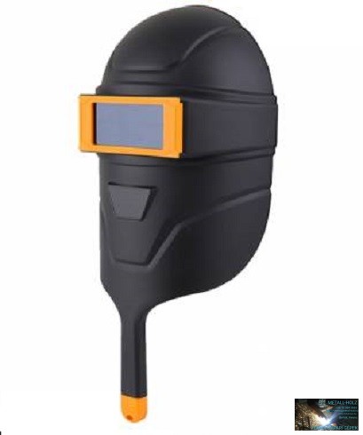 WKR Hegesztő kézipajzs üveggel 108x50mm 10DIN üveggel