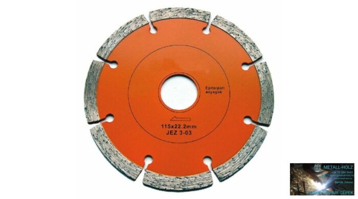 44010030 125mm gyémánt.segms. Hector Gyémánt vágókorong kézi gépre Hector 44010030 - Image 1