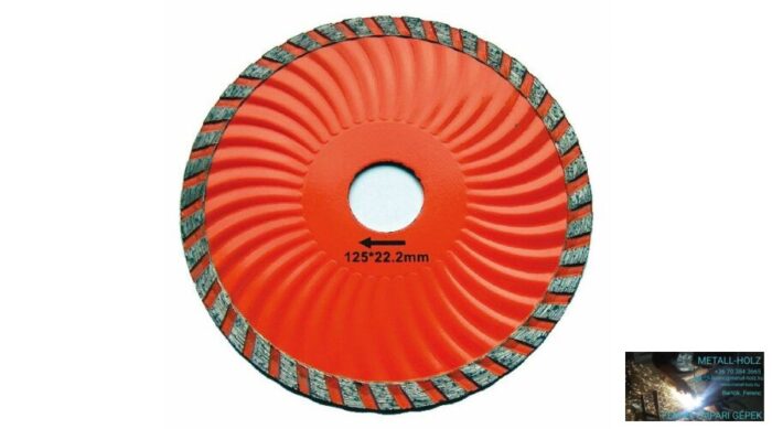 150mm gyémánt.turbo. Hector Gyémánt vágókorong kézi gépre Hector 44010050 - Image 1