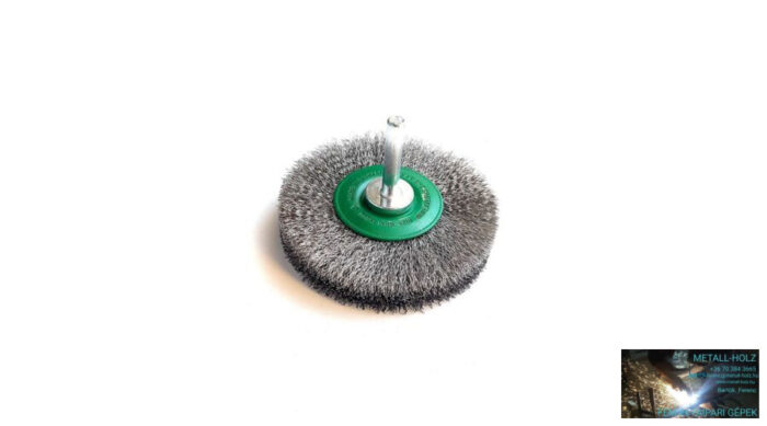 45010787 Rec.szár.körk. D80x18INO 0,2Le Inox huzalú csapos körkefe Lessmann 45010787 - Image 1